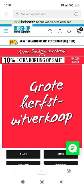Grote uitverkoop bij bobshop: tot -60% kortin...