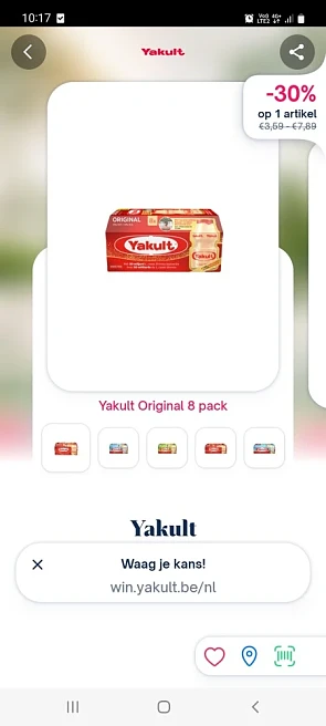 Shopnium 30% yakult orinigal 8 pack