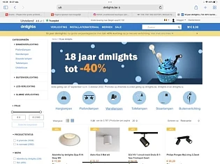 18 jaar dmlights tot 40% korting op https://w...
