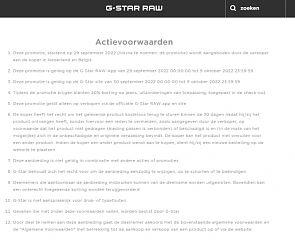 20% korting op jeans bij G-star: Deze promoti...
