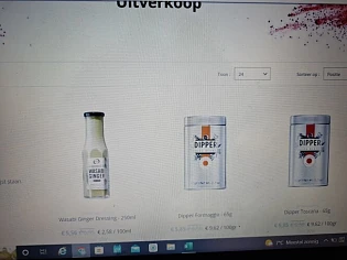 Bij oilvinegar.be heel wat producten in de ui...