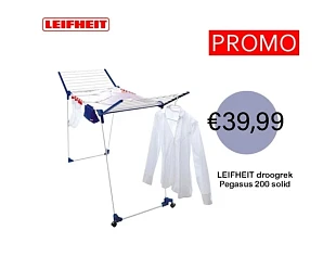 Leifheit droogrek pegasus solid 200 bij Van d...