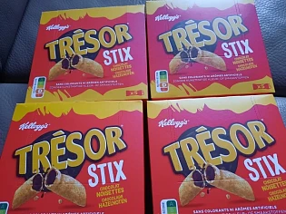 Colruyt kellogg's tresor stic 1,49€/st bav 4...