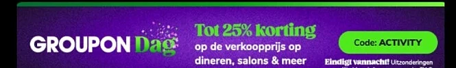 Groupondag: 25% extra korting op dineren, sal...