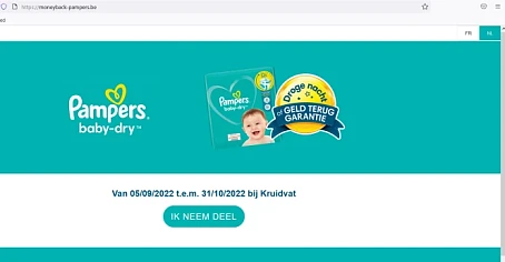 Cashback Pampers Bij Kruidvat https://moneyba...