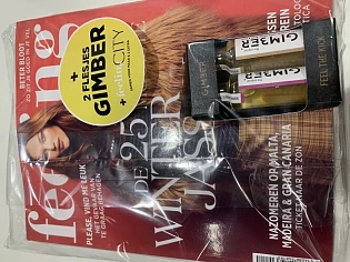 Bij de Feeling zitten 2 flesjes Gimber, nu sa...