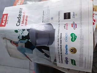 Bij Colruyt Gratis 1 bluetooth speaker bij aa...