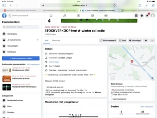 Stockverkoop Taille Unique Gentsesteenweg 4 M...