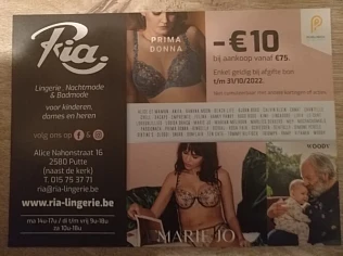 -10€ bij aankoop v 75€ tem 31 10 22 bij Linge...