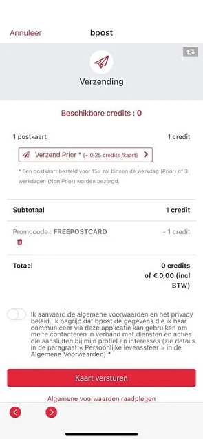 Ook een gepersonaliseerd foto postkaartje gra...