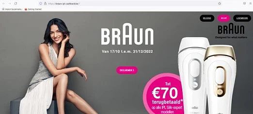 Braun Lichtontharing tot max. € 70 van je aan...