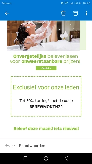 Tot -20% op verschillende belevenissen bij Bo...
