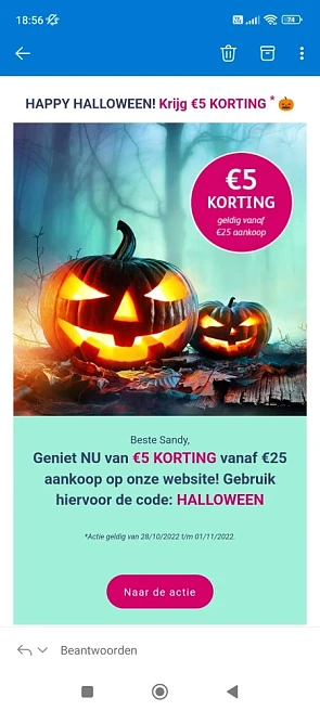 €5 korting bij aankoop vanaf €25 bij lloydsph...