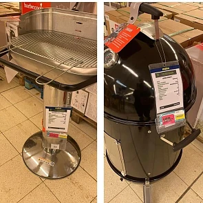 In Makro Deurne deze Barbecook’s gespot voor...