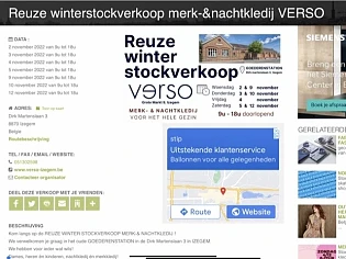 Reuze winterstockverkoop merk-&nachtkledij VE...