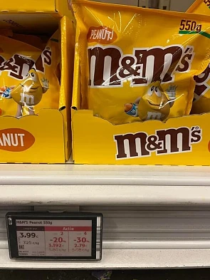 M&M’s Peanuts 5,08€/kg 😱 Nu bij Colruyt en C...