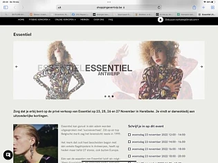 privé verkoop van Essentiel Elke inschrijving...