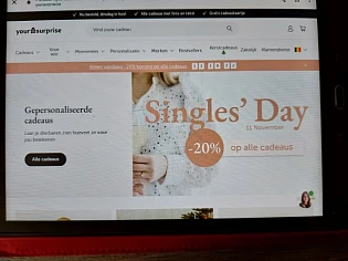 yoursurprise.be singles'day alleen vandaag -2...