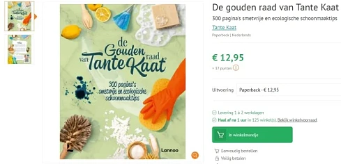 Boek Gouden Raad van Tante Kaat heel goedkoop...