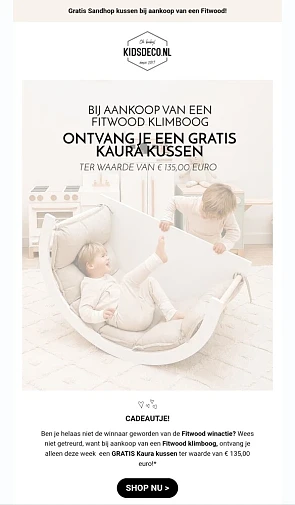 Bij kidsdeco.nl bij aankoop van een Fitwood k...