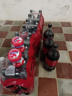 Net terug van de Colruyt. Cola zero gekocht a...