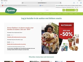 Aveve Optima+ en Aveve snacks voor honden en...