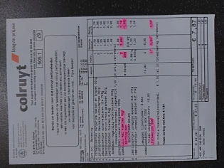 Colruyt lu abc koekjes 1kg €3,89 -25% vanaf 2...
