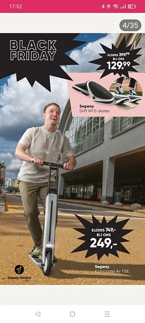 Vanaf morgen t.e.m 20/11 kun je bij big Bazar...