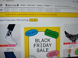happysocks.com 25% korting om bijna alles en...