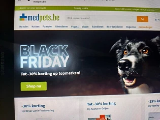 medpets.be black friday tot -30% korting op t...