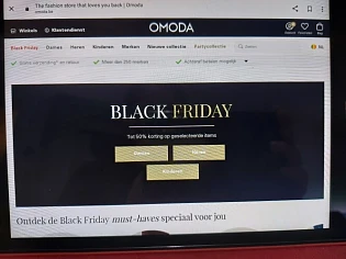 omoda.be black friday tot 50% korting op gese...