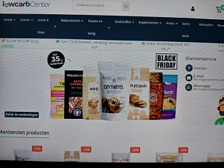 lowcarbcenter.nl black friday tot -35%