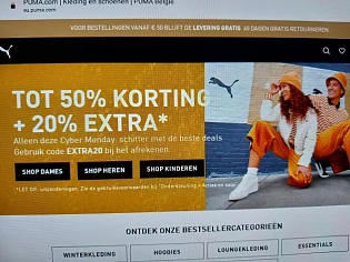 puma.com tot 50% korting +20% extra* Alleen d...