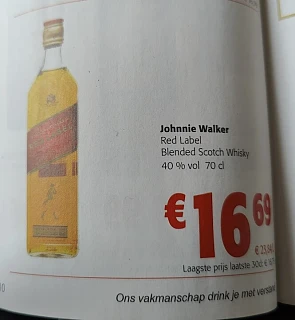Colruyt 16,69 € Duitsland aken bij Kaufland 9...