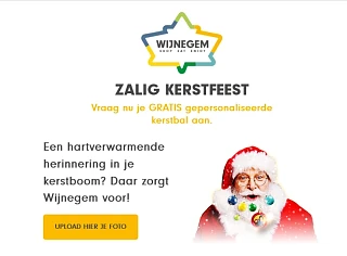 De kerstballenaktie is er terug in Wijnegem s...
