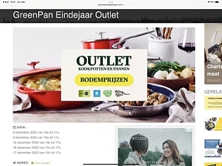 GreenPan Eindejaar Outlet Grondwetlaan 104 9...