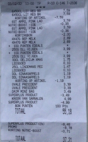 Delhaize zaterdag 3/12 12x 50 cl Lipton ice...