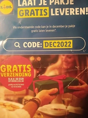 Gratis verzending voor bestellingen >30€ bij...