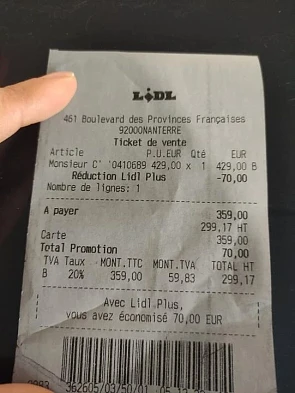 Vandaag de monsieur cuisine smart in Frankrij...