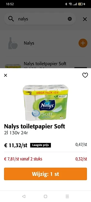 Vandaag naar de Colruyt voor chips lays buggl...