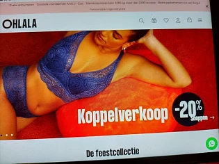 lingerie-ohlala.be koppelverkoop -20%