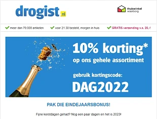 10% korting bij drogist.nl code: DAG2022 #ko...