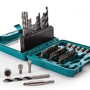 Makita 60-delige Pro Boor- en Bitset in Koffe...