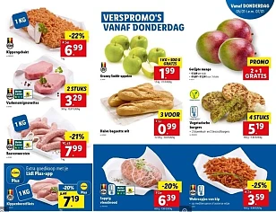 Weer leuke promoties bij Lidl: kippengehakt 6...