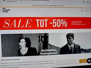 thefashionstore.be sale tot -50% op geselecte...