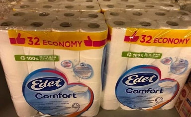 Edet WC papier op bol.com 9,95 euro voor 32...