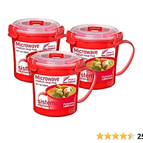 Sistema Microwave Soepbekers 3 stuks bij amaz...