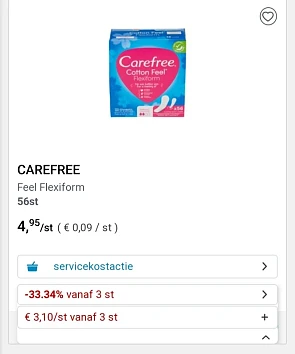 Collect&go carefree feel flexiform 56 st vana...