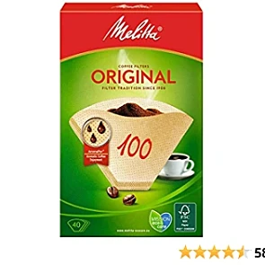 Melitta filterzakken,40 stuks voor 0,73 euro...