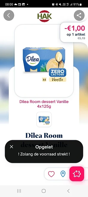 Shopmium -€1,00 dilea room